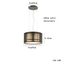 GobekUsa Designer Fabric Ceiling Pendant Light | Luxury Round Hanging Lamp