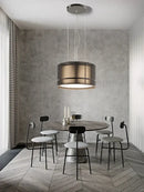 GobekUsa Designer Fabric Ceiling Pendant Light | Luxury Round Hanging Lamp