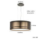 GobekUsa Designer Fabric Ceiling Pendant Light | Luxury Round Hanging Lamp