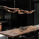 GobekUsa Art Pendant Chandelier Light for Dining Living Room Bar Kitchen Restaurant