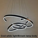 GobekUsa Geometric Circle Rings LED Pendant Light Fixture
