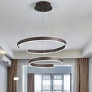 GobekUsa Geometric Circle Rings LED Pendant Light Fixture