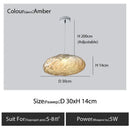 GobekUsa Glass Cloud Chandelier LED Pendant Lamp for Villa Staircase & Hotel
