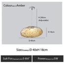 GobekUsa Glass Cloud Chandelier LED Pendant Lamp for Villa Staircase & Hotel