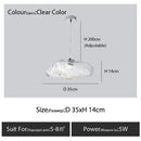 GobekUsa Glass Cloud Chandelier LED Pendant Lamp for Villa Staircase & Hotel