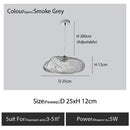 GobekUsa Glass Cloud Chandelier LED Pendant Lamp for Villa Staircase & Hotel