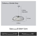 GobekUsa Glass Cloud Chandelier LED Pendant Lamp for Villa Staircase & Hotel