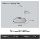 GobekUsa Glass Cloud Chandelier LED Pendant Lamp for Villa Staircase & Hotel