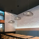 GobekUsa Glass Cloud Chandelier LED Pendant Lamp for Villa Staircase & Hotel