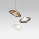 GobekUsa Glass Cloud Chandelier LED Pendant Lamp for Villa Staircase & Hotel
