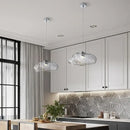 GobekUsa Glass Cloud Chandelier LED Pendant Lamp for Villa Staircase & Hotel
