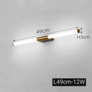 GobekUsa Bronze LED Mirror Front Wall Lamp, Bathroom Bedroom Vanity Lighting
