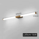GobekUsa Bronze LED Mirror Front Wall Lamp, Bathroom Bedroom Vanity Lighting