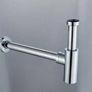 GobekUsa Bronze Round Siphon Bottle Trap Black P-TRAP for Bathroom Vanity Basin