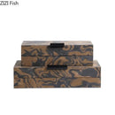 GobekUsa Auspicious Clouds Texture Jewelry Box for Elegant Jewelry Storage