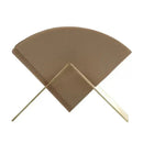 Modern brown coffee filter holder metallic kitchen storage rack by Decorbites