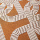 Modern brown coffee geometric cushion cover living room pillow case by Decorbites