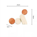 GobekUsa Geometric Circle Resin Handicrafts - Hollowed-out Stone Figurines