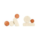 GobekUsa Geometric Circle Resin Handicrafts - Hollowed-out Stone Figurines