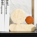 GobekUsa Geometric Circle Resin Handicrafts - Hollowed-out Stone Figurines