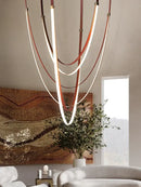 GobekUsa Designer Belt Light Dining Room Villa Living Room Chandelier
