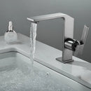 GobekUsa Brush Gold Basin Faucet: Solid Brass Bathroom Mixer Tap, Single Handle Deck Mounted