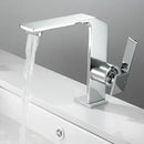 GobekUsa Brush Gold Basin Faucet: Solid Brass Bathroom Mixer Tap, Single Handle Deck Mounted