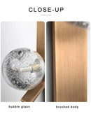 GobekUsa Bubble Glass Wall Sconce Lamps LED Modern Background Light