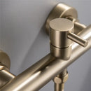 GobekUsa Hand Held Bidet Sprayer Kit with Hot and Cold Copper Valve for Luxury Bathroom