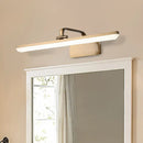 GobekUsa Modern LED Vanity Sconce Light with Brass Accents - Streamlined Wall Lighting