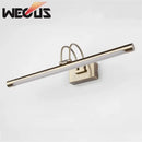GobekUsa Brushed Bronze Led Bathroom Vanity Light for Over Mirror Cabinet