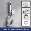 GobekUsa Copper Bidet Spray Gun Set for Hygienic Bathroom Cleaning