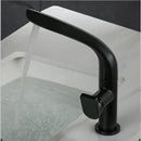 GobekUsa Brushed Gold Basin Faucet - Brass Single Handle Bathroom Mixer Tap