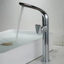 GobekUsa Brushed Gold Basin Faucet - Brass Single Handle Bathroom Mixer Tap