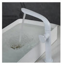 GobekUsa Brushed Gold Basin Faucet - Brass Single Handle Bathroom Mixer Tap
