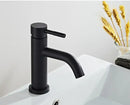 GobekUsa Brushed Gold Basin Faucet: Solid Brass, Cold Hot Water Mixer, Single Handle