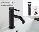 GobekUsa Brushed Gold Basin Faucet: Solid Brass, Cold Hot Water Mixer, Single Handle