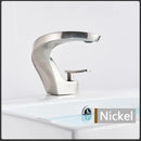 GobekUsa Brushed Gold Basin Faucet: Modern Brass Deck Mount Bathroom Mixer Tap