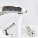GobekUsa Brushed Gold Basin Faucet: Modern Brass Deck Mount Bathroom Mixer Tap