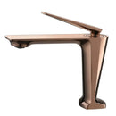 GobekUsa Brushed Gold Basin Faucet - Hot/Cold Sink Tap - Deck Mount Mixer