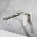 GobekUsa Brushed Gold Basin Faucet Set Blanoir SS Mixer Tap Combination.