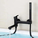 GobekUsa Brushed Gold Bathtub Shower Set, Wall Mounted Rotatable Faucet Industries