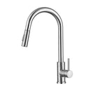 GobekUsa Brushed Gold Pull Out Kitchen Faucet - SUS 304 Stainless Steel