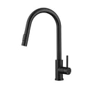 GobekUsa Brushed Gold Pull Out Kitchen Faucet - SUS 304 Stainless Steel