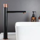 GobekUsa Brushed Gold Brass Bathroom Basin Faucet - Deck Mounted Sink Tap