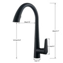 GobekUsa Brushed Gold Gourmet Kitchen Faucet with Flexible Pull Out Mixer Tap
