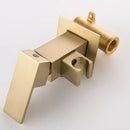 GobekUsa Hand Bidet Sprayer Kit Brushed Gold Shattaf Shower Head Copper Valve