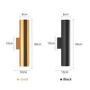 GobekUsa Double-Headed Cylindrical Wall Lights - Modern 14W COB LED Indoor Lighting