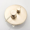 GobekUsa Brushed Gold Concealed Shower Mixer Control Valve Round/Square Box Faucet