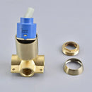 GobekUsa Brushed Gold Brass In-Wall Shower Mixer Set for Bath and Shower